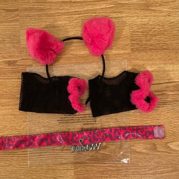 Chic Cat Girls Halloween Costume - Size Medium (7/8YO) - Picture 6 of 7